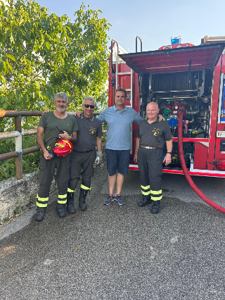 Montorio al Vomano - Incendio a Villa Vallucci, Altitonante: "Intervento tempestivo, situazione sotto controllo"